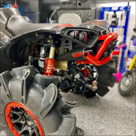 2016-2025 Gen 2 CanAm Renegade XMR 570-650-850-1000cc Sniper Performance Series Slip On - Raw stainless / Removable