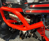 2016-2026 Gen 2 CanAm Renegade XMR 570-650-850-1000cc Bomber Performance Series Slip On Side Exit - Raw stainless/Small