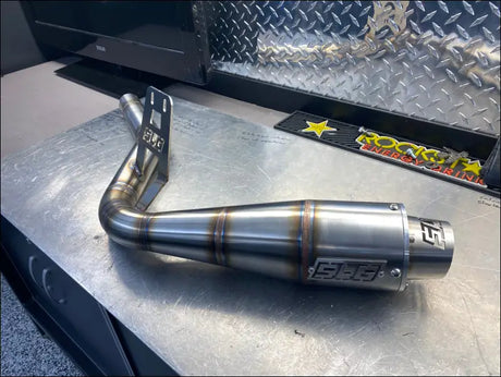 2016-2026 Gen 2 CanAm Renegade XMR 570-650-850-1000cc Sniper Performance Series Slip On 45 Degree Exit - Raw stainless