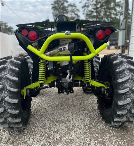 2016-2026 Gen 2 CanAm Renegade XMR 570-650-850-1000cc Sniper Performance Series Slip On 45 Degree Exit - Raw stainless