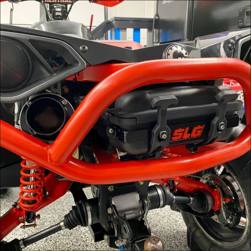 2016-2026 Gen 2 CanAm Renegade XMR 570-650-850-1000cc Sniper Quiet Series Slip On - Fully coated / Oxygen Sensor Bung