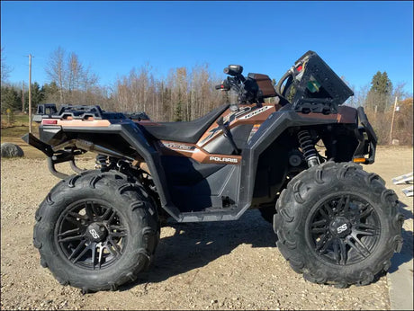2017-2024 Polaris Sportsman SP/XP 850-1000cc Sniper Performance Series Slip On (does not fit the 55” S model) - Raw