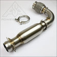 2017-’23 Can-Am Maverick X3 Turbo Race Bypass Pipe With Bullet Muffler - Exhaust