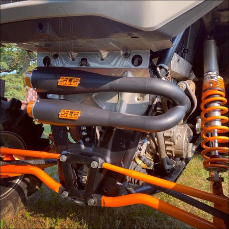 2018-2021 Polaris RZR XP and RS1 1000cc Sniper Quiet Series Dual Slip On - Exhaust