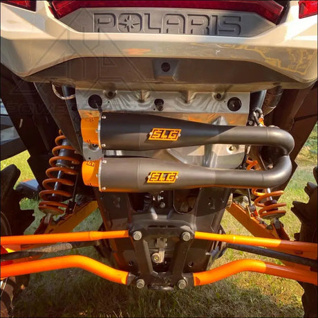 2018-2021 Polaris RZR XP and RS1 1000cc Sniper Quiet Series Dual Slip On - Exhaust
