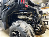 2020 2021 CanAm Maverick Sport/Trail 800-1000cc Bomber Quiet Series Slip On - Raw stainless / Cutout