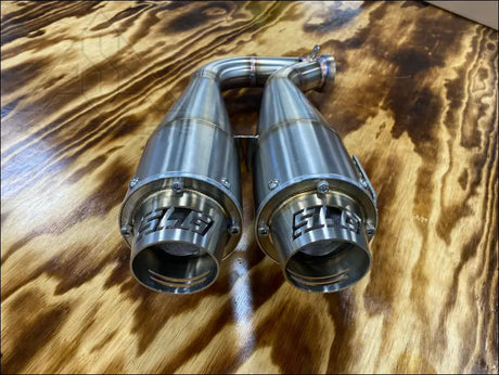 2021-2025 Polaris Sportsman and Scrambler 1000 S (55’’ Model ONLY) Sniper Quiet Series Dual Slip On - Exhaust