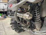 2023-2026 Gen 3 Outlander 500-700cc (all models) Bomber Performance Series Slip On - Raw stainless/Small Logo / Blank