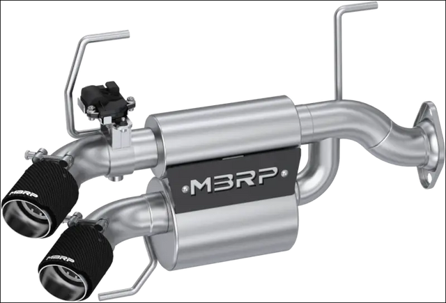 2024-2025 Performance Series Perforated Core Slip-on Exhaust AT-9539AS