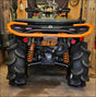 2025-2026 Gen 3 CanAm Outlander 850-1000cc All Models Bomber Performance Series Slip On - Raw Stainless/Small Logo