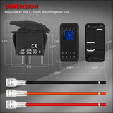 4 Switch Panel for 2014 + Honda Rancher Foreman Rubicon - Accessories