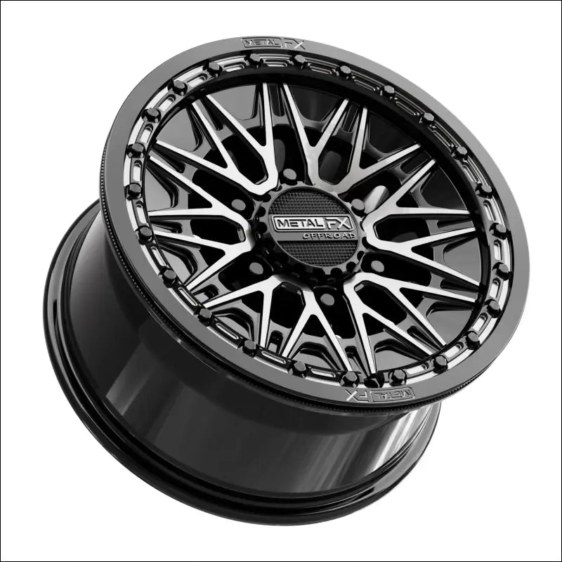 Alpha 6R Beadlock | Gloss Black DDT Face - 15x8 | +25mm/5 + 3 | 6x5.5 | 78781 (Maverick R) - Wheels