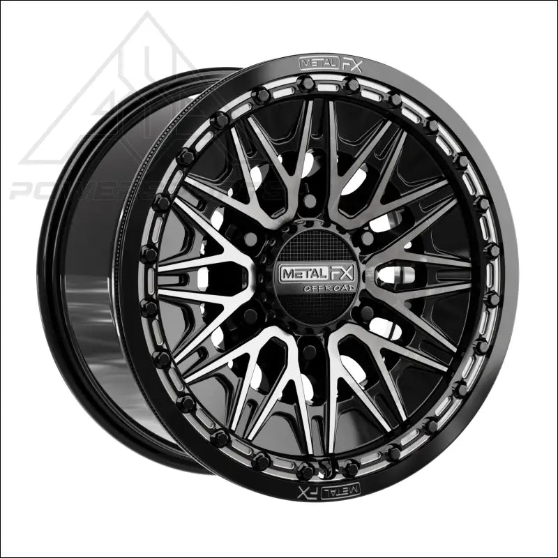 Alpha 6R Beadlock | Gloss Black DDT Face - Wheels