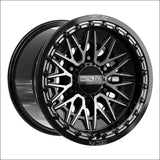 Alpha 6R Beadlock | Gloss Black DDT Face - Wheels