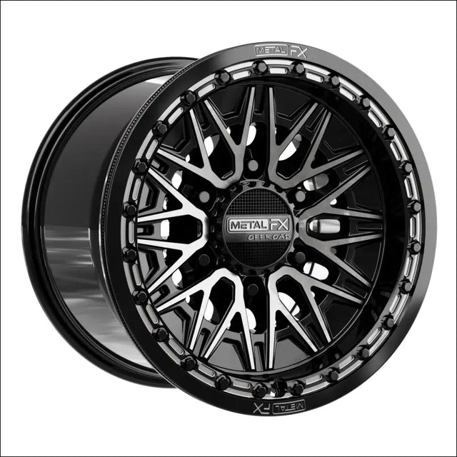Alpha 6R Beadlock | Gloss Black DDT Face - Wheels