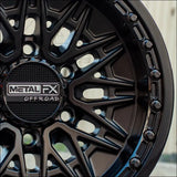 Alpha 6R Beadlock | Satin Black w/ Gloss Ring - Wheels