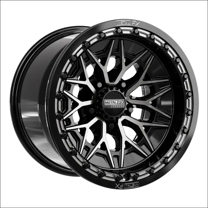 Alpha R Beadlock | Gloss Black DDT Face - Wheels