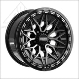 Alpha R Beadlock | Gloss Black DDT Face - Wheels