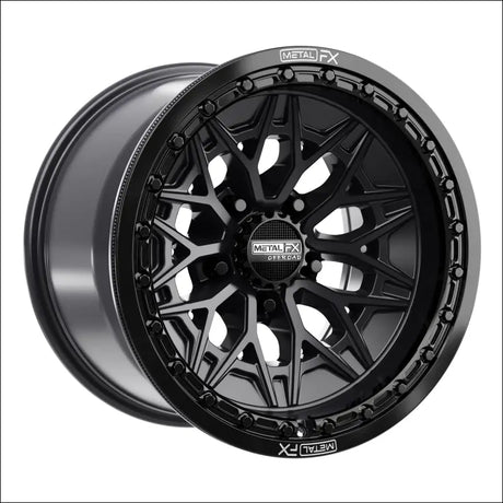 Alpha R Beadlock | Satin Black w/ Gloss Ring - Wheels