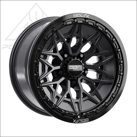 Alpha R Beadlock | Satin Black w/ Gloss Ring - Wheels