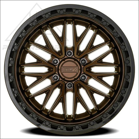 Alpha Truck | Smoked Bronze Center Gloss Black Lip - 20x9 | +0mm/5.03’’ BS | 6x139.7 (6x5.5) | M003209084P00026 - Wheels