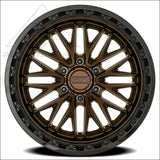 Alpha Truck | Smoked Bronze Center Gloss Black Lip - 20x9 | +0mm/5.03’’ BS | 6x139.7 (6x5.5) | M003209084P00026 - Wheels