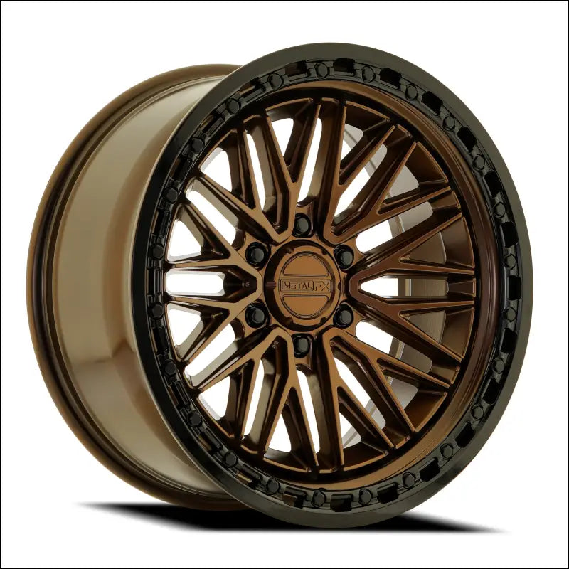 Alpha Truck | Smoked Bronze Center Gloss Black Lip - 20x9 | +0mm/5.03’’ BS | 6x139.7 (6x5.5) | M003209084P00026 - Wheels
