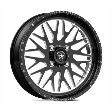 American Force K10 TRACE UTV - 4x156 / 20 / Black And Milled - Wheels