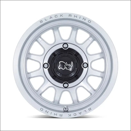 Black Rhino Rapid UTV Wheel - Hyper Silver With Machined Face