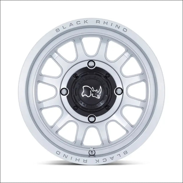 Black Rhino Rapid UTV Wheel - Hyper Silver With Machined Face