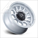 Black Rhino Rapid UTV Wheel - Hyper Silver With Machined Face - Wheels
