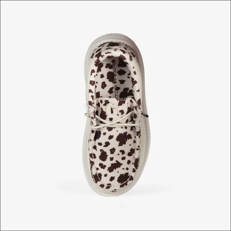 Camp Shoes | Kids - Brown Cow - 8 - Footwear