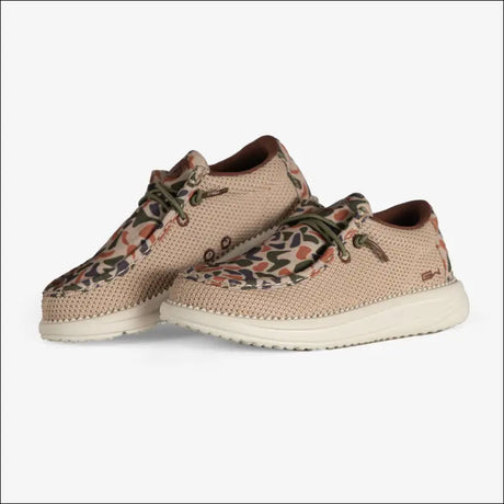 Camp Shoes | Kids - Old School Camo - 7 - Footwear