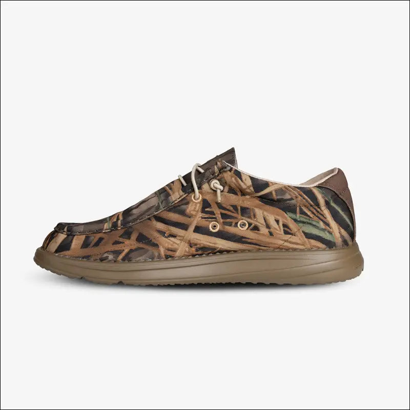 Camp Shoes | Mens - Mossy Oak Original Shadow Grass - 10 - Footwear