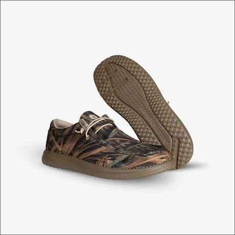 Camp Shoes | Mens - Mossy Oak Original Shadow Grass - 14 - Footwear