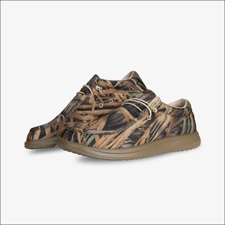 Camp Shoes | Mens - Mossy Oak Original Shadow Grass - 8 - Footwear