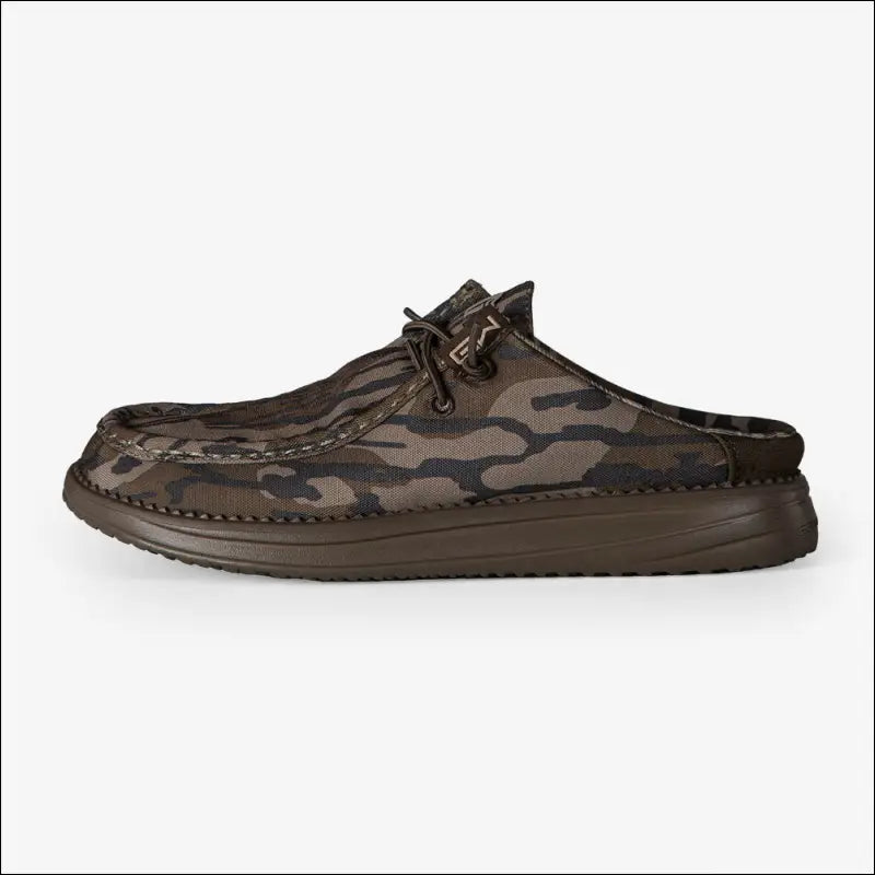 Camp Shoes - Outback Series | Mens - Mossy Oak Original Bottomland - 10 - Footwear