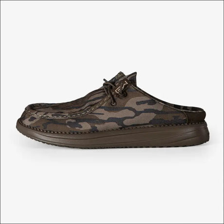 Camp Shoes - Outback Series | Mens - Mossy Oak Original Bottomland - 10 - Footwear