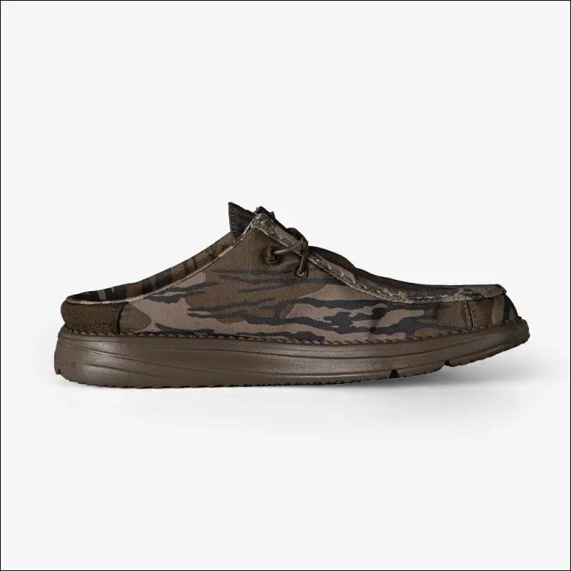 Camp Shoes - Outback Series | Mens - Mossy Oak Original Bottomland - 12 - Footwear