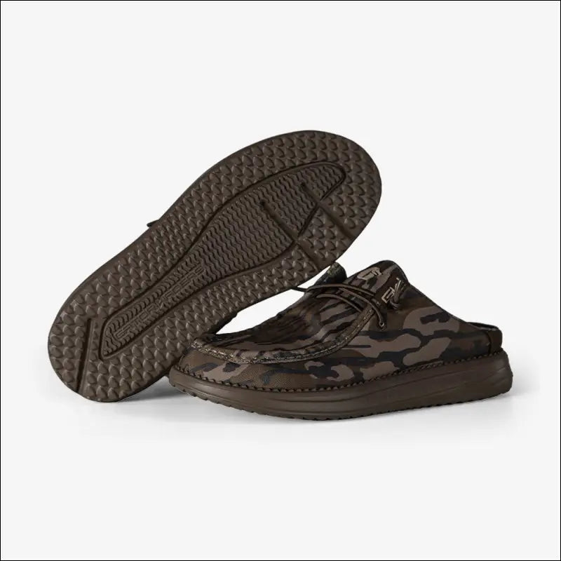 Camp Shoes - Outback Series | Mens - Mossy Oak Original Bottomland - 9 - Footwear
