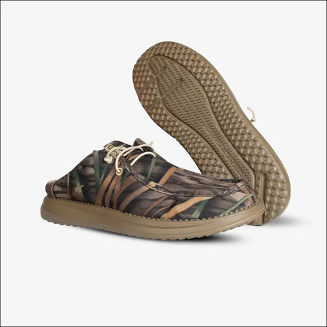 Camp Shoes - Outback Series | Mens - Mossy Oak Original Shadow Grass - 13 - Footwear