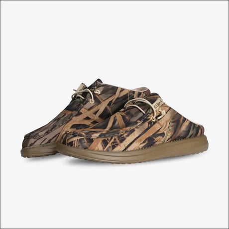 Camp Shoes - Outback Series | Mens - Mossy Oak Original Shadow Grass - 8 - Footwear