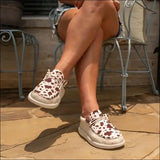 Camp Shoes | Womens - Brown Cow - 10 - Footwear