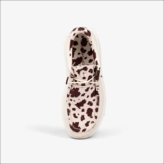 Camp Shoes | Womens - Brown Cow - 6 - Footwear