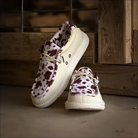 Camp Shoes | Womens - Brown Cow - 7 - Footwear