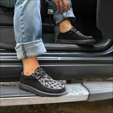 Camp Shoes | Womens - Shadow Leopard - 7 - Footwear
