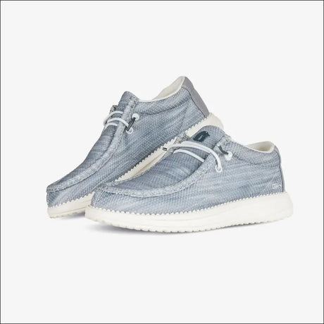Camp Shoes | Youth - Heather Grey - 1 - Footwear