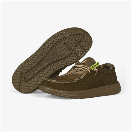Camp Shoes | Youth - Mossy Oak 2-Tone Original Bottomland - 3 - Footwear