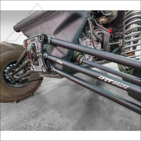 Can-Am X3 2017 + Billet Aluminum Barrel Radius Rod Kit Black