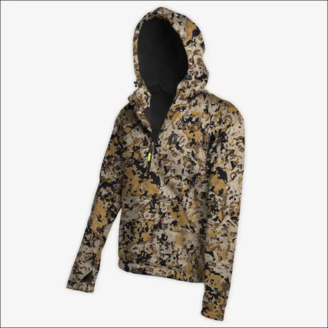 Catahoula 1/2 Zip Hoodie | Mens - 7 Brown - X-Large - Outerwear